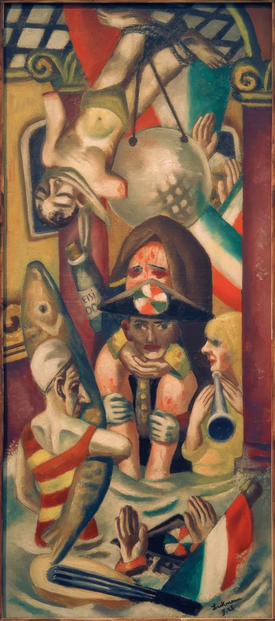 ガレリア・ウンベルト 作： Max Beckmann