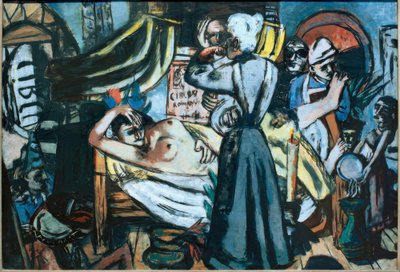 誕生 作： Max Beckmann