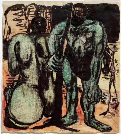 ギガンテン 作： Max Beckmann
