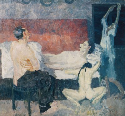 大苦悶の情景 作： Max Beckmann
