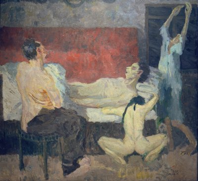 素晴らしい死のシーン 作： Max Beckmann
