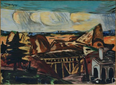 Upper Bavariaの大規模な採石場 作： Max Beckmann