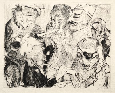 1917年明けましておめでとうございます 作： Max Beckmann