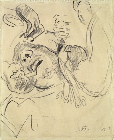 頭部外科患者 作： Max Beckmann
