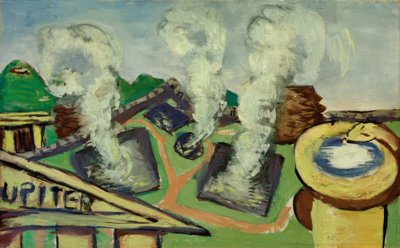 アバーノの温泉 作： Max Beckmann