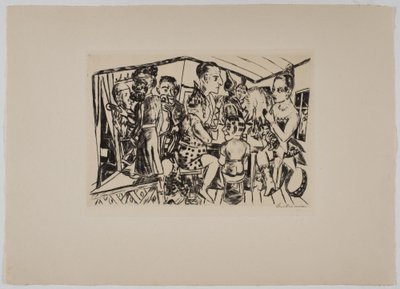  作： Max Beckmann