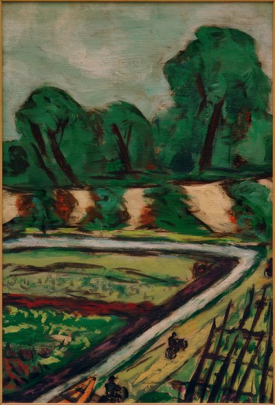 オランダのサイクルパス 作： Max Beckmann