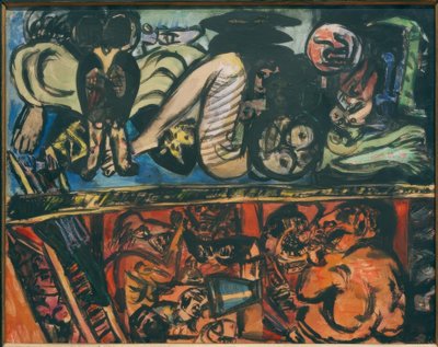 地獄とリンボー 作： Max Beckmann