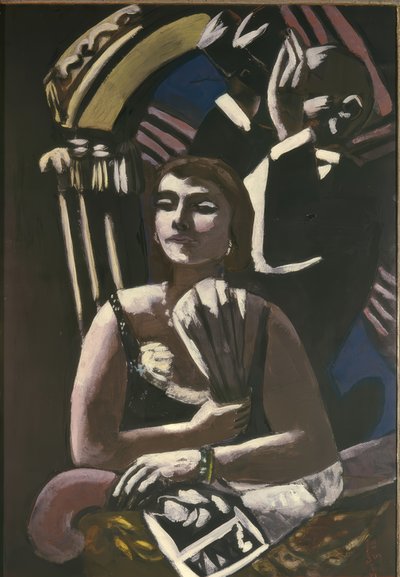 イン・ザ・ロッジ 作： Max Beckmann