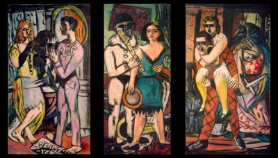カーニバル 作： Max Beckmann