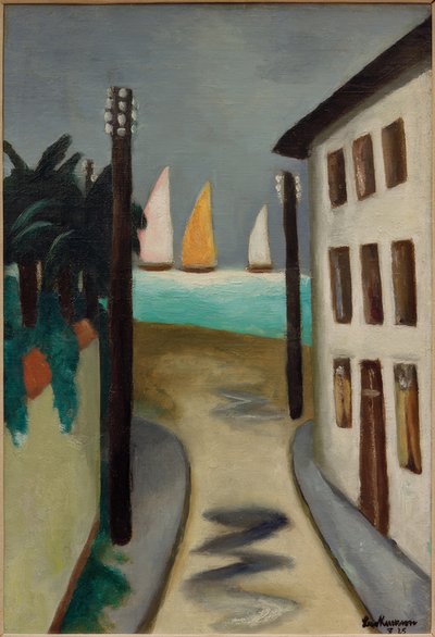 小さな風景。ヴィアレッジョ 作： Max Beckmann