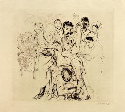 小手術 作： Max Beckmann