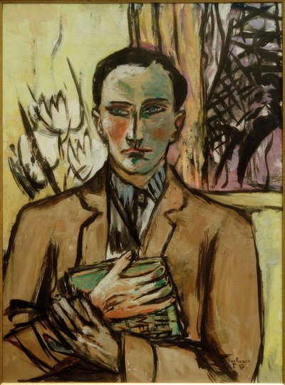 Lackner, Stephan（本名：Ernest Gustave Morgenroth）。 作： Max Beckmann