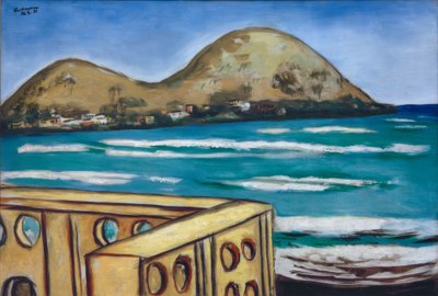 サン＝シール＝シュル＝メール付近の風景 作： Max Beckmann