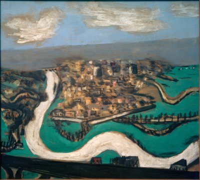 サンジェルマン付近の風景 作： Max Beckmann