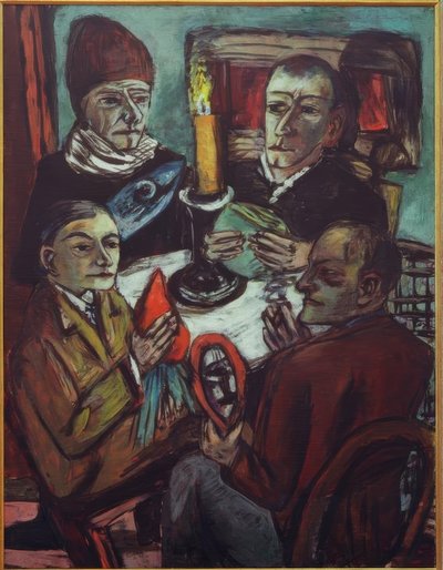 野菜を使ったLes Artistes 作： Max Beckmann