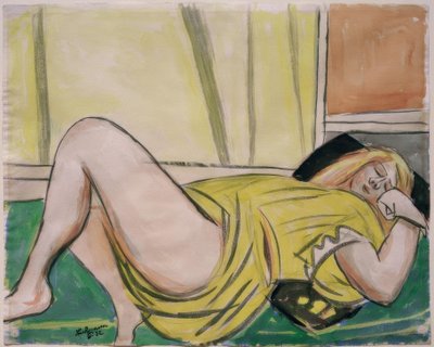 ライティング 作： Max Beckmann