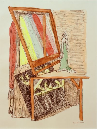 マジックミラー（MAGIC MIRROR 作： Max Beckmann