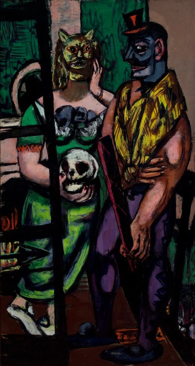 マスカレード 作： Max Beckmann