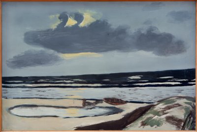 海岸 作： Max Beckmann