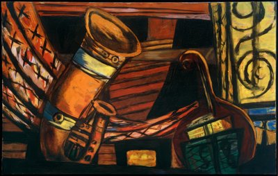 オーケストラ 作： Max Beckmann