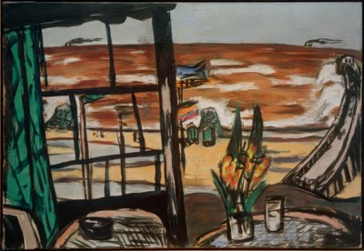 オステンド 作： Max Beckmann