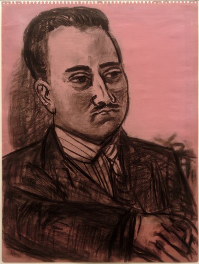 ケネス・E.の肖像ハドソン 作： Max Beckmann