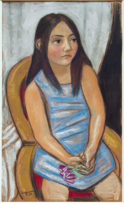ポートレート マーガレット・ヴィヒャルト 作： Max Beckmann