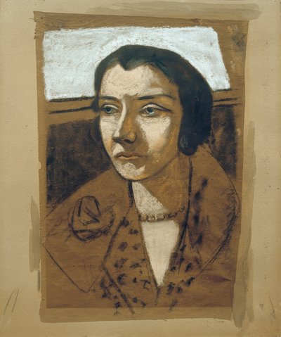 ポートレート マリー・スワルスキー 作： Max Beckmann