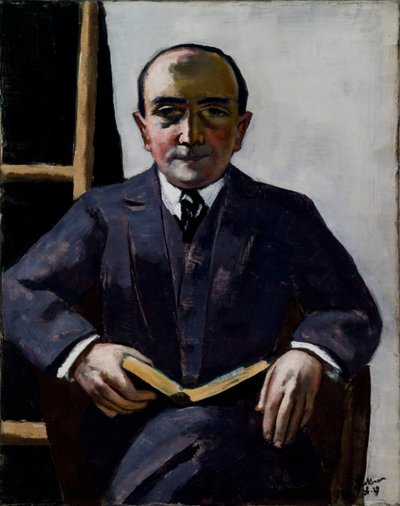 カート・グレイザーの肖像 作： Max Beckmann