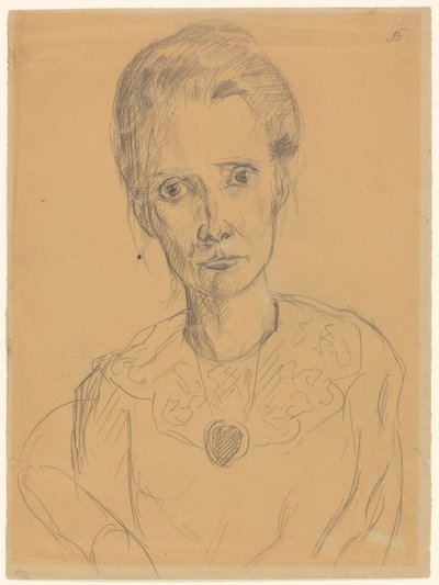 ある女性の肖像 作： Max Beckmann