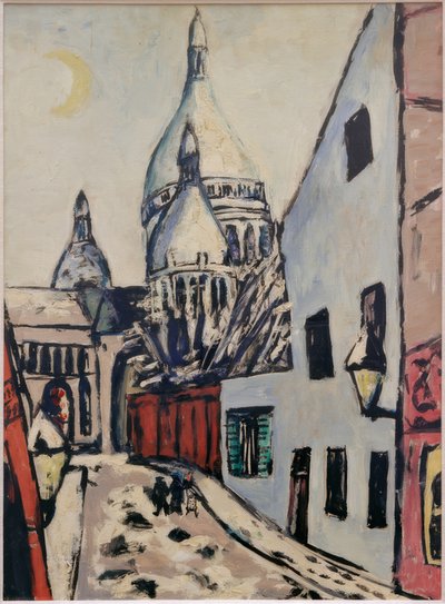 雪の中のサクレ・クール 作： Max Beckmann