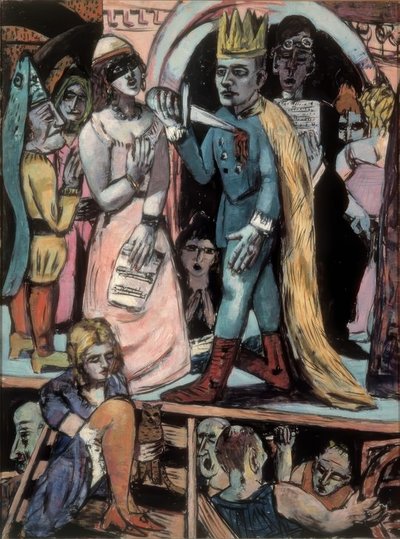 俳優 作： Max Beckmann