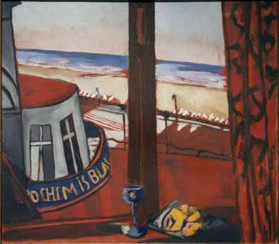 シェベニンゲン、朝の5時 作： Max Beckmann