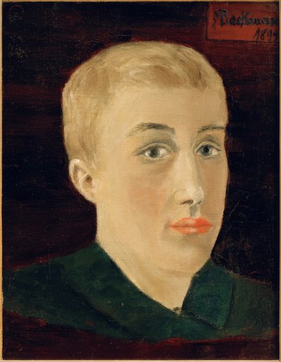 セルフポートレイト 作： Max Beckmann