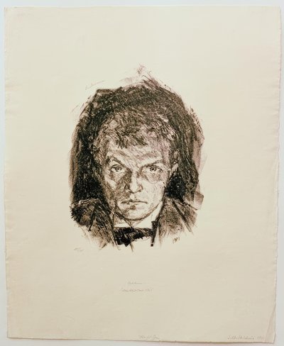 セルフポートレイト 作： Max Beckmann
