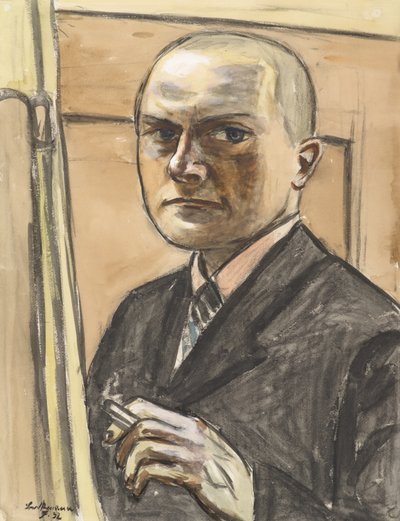 Omakuva 作： Max Beckmann