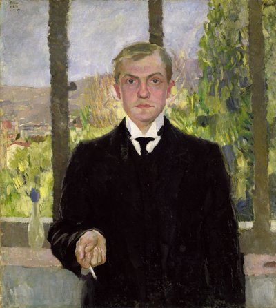 フィレンツェの自画像 作： Max Beckmann