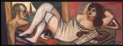 シエスタ 作： Max Beckmann
