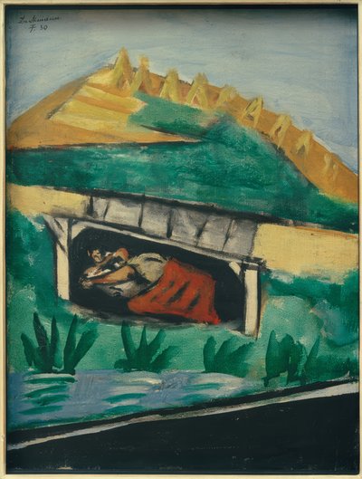 ソマー(Liebespaar) 作： Max Beckmann