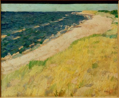 夏の海の日 作： Max Beckmann