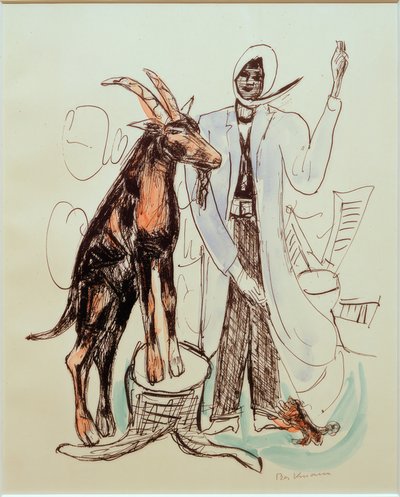 THE BUCK（ザ・ゴート 作： Max Beckmann