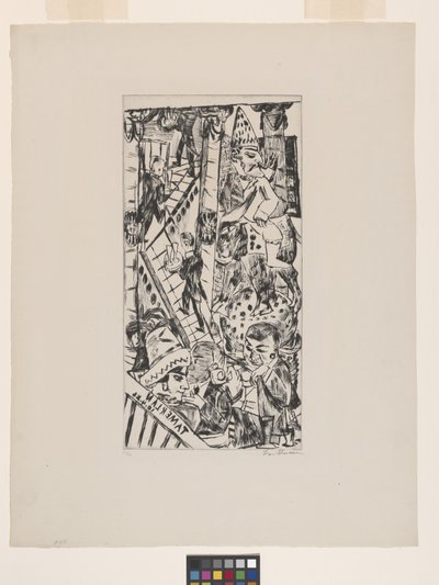 タメルラン 作： Max Beckmann