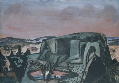 モースベルクの湿原 作： Max Beckmann