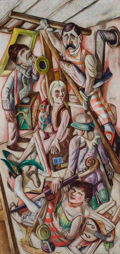 夢 作： Max Beckmann