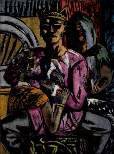 王様 作： Max Beckmann