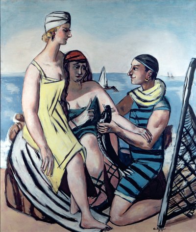 小さな魚 作： Max Beckmann