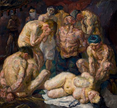 囚人たち 作： Max Beckmann