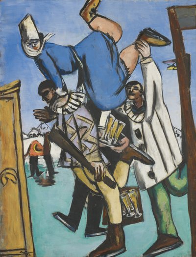スケーターズ 作： Max Beckmann