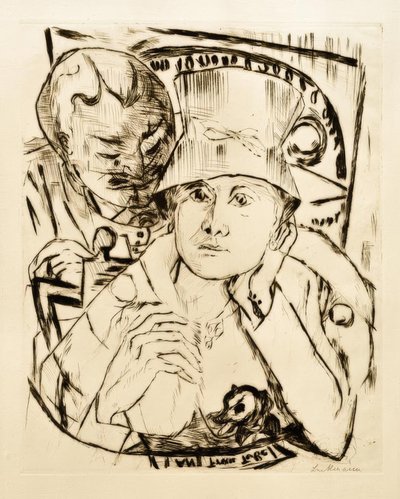 シアターロッジ 作： Max Beckmann